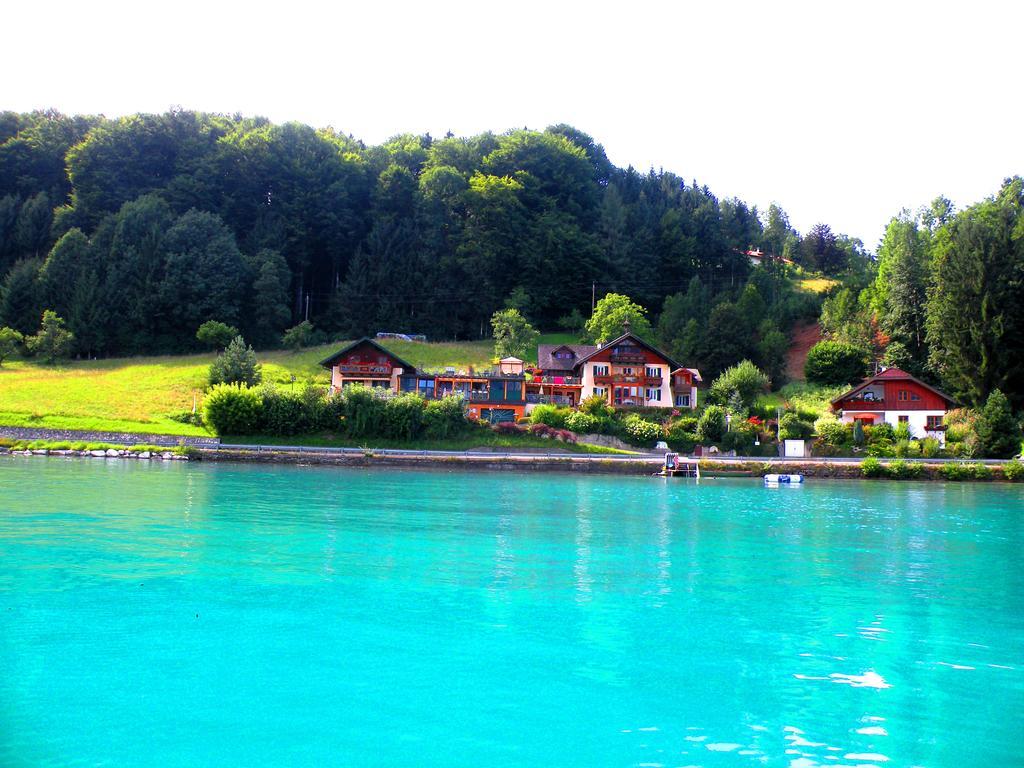Apartment Loindl Unterach am Attersee Bagian luar foto