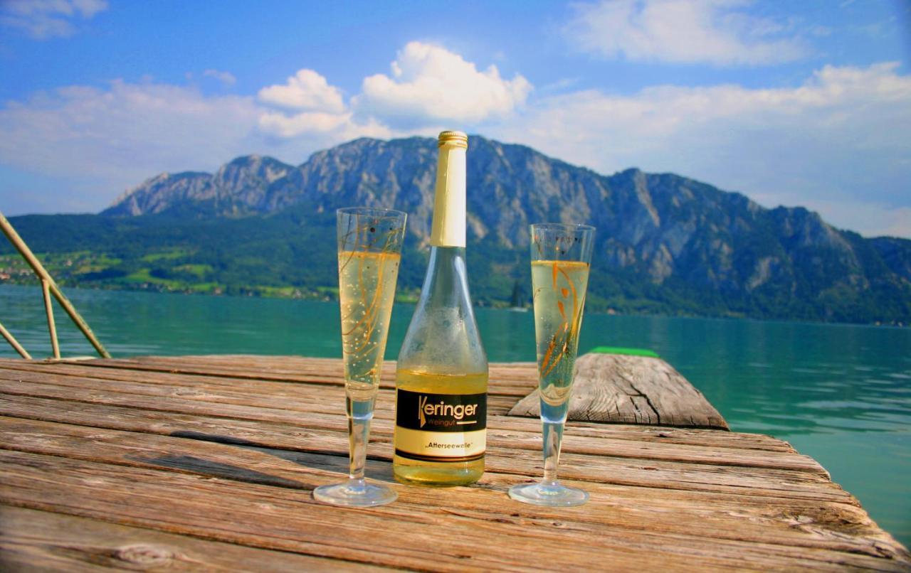 Apartment Loindl Unterach am Attersee Bagian luar foto