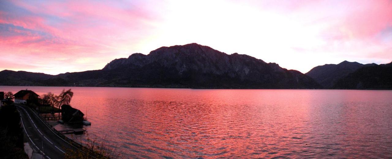 Apartment Loindl Unterach am Attersee Bagian luar foto